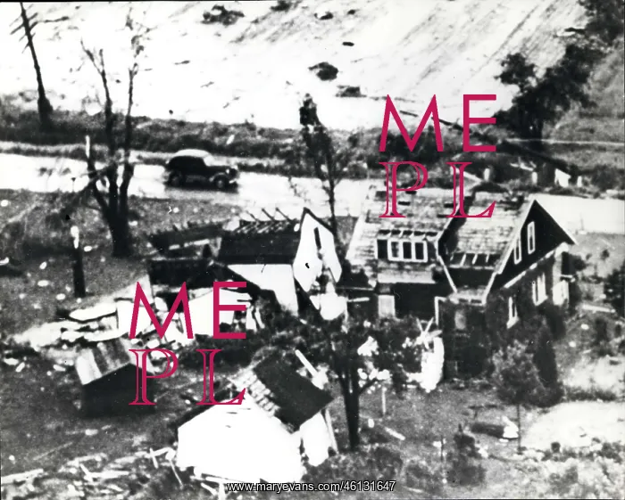 : Weather. Jun. 22, 1946 - In the wake of the Detroit Tornado : Weather. Jun. 22, 1946 - In the wake of the Detroit Tornado