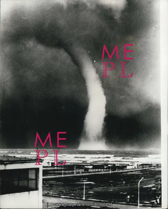 : Weather. Mar. 15, 1971 - Impressive Picture Of Tornado : Weather. Mar. 15, 1971 - Impressive Picture Of Tornado