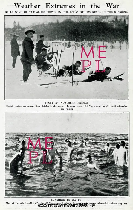  : Weather Extremes in the War, WW1