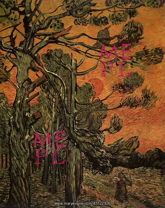 : Weatherbeaten Pine Trees, by Van Gogh : Weatherbeaten Pine Trees, by Van Gogh