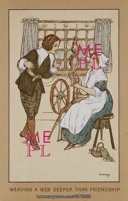 : Weaver and admirer - Florence Hardy : Weaver and admirer - Florence Hardy