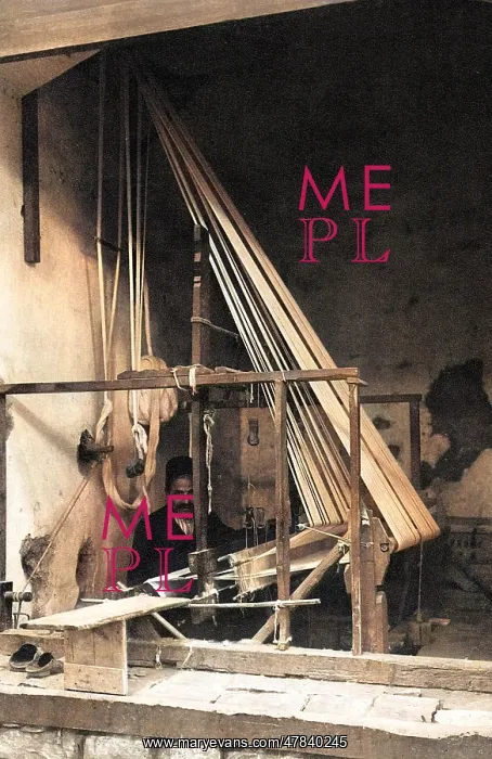  : Weaver at a loom, Jerusalem