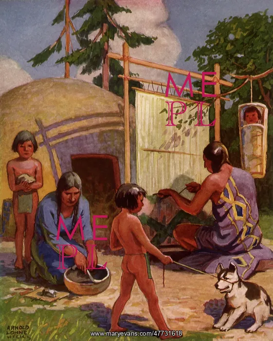  : Weaving Blankets and Making Pottery