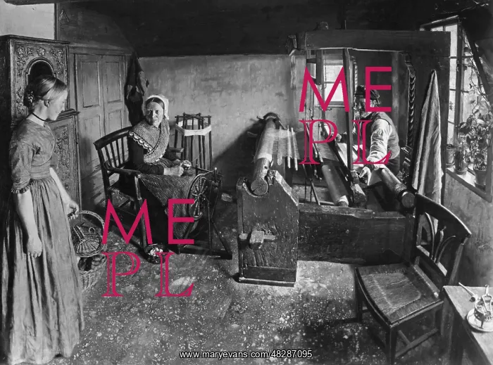 : The Weaving Room by Bernhard Winter : The Weaving Room by Bernhard Winter