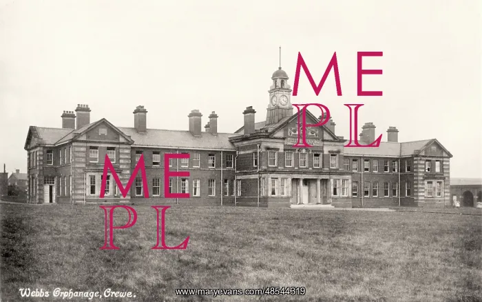 : Webb Orphanage, Crewe, Cheshire : Webb Orphanage, Crewe, Cheshire
