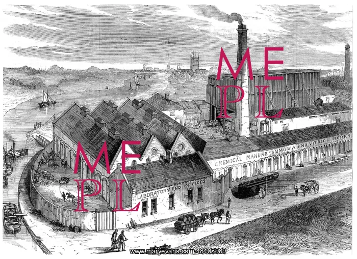 : Webb's chemical factory, Diglis, Worcestershire : Webb's chemical factory, Diglis, Worcestershire