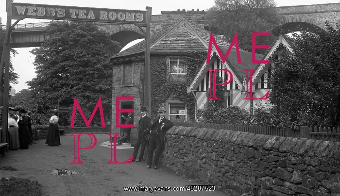 : Webb's Tea Rooms, Marple, Cheshire : Webb's Tea Rooms, Marple, Cheshire