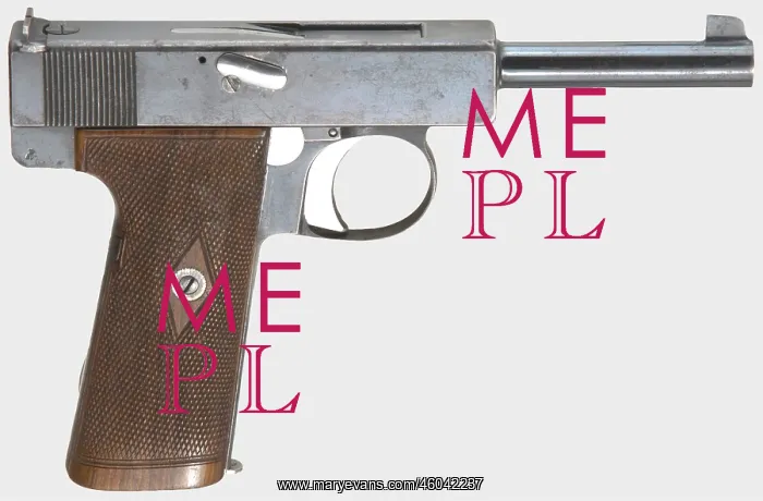 : Webley Scott.38 automatic pistol : Webley Scott.38 automatic pistol