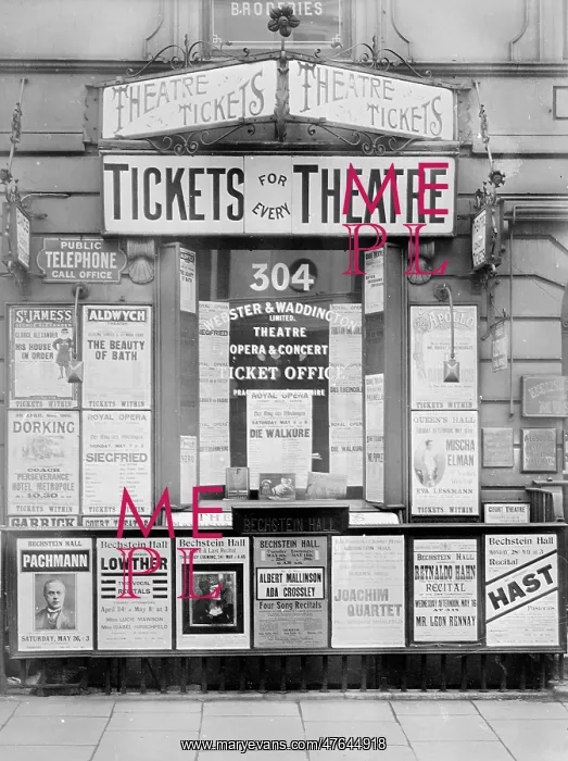 : Webster & Waddington, theatre ticket agents, London : Webster & Waddington, theatre ticket agents, London