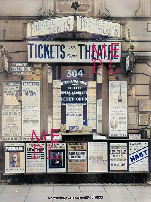 : Webster & Waddington, theatre ticket agents, London : Webster & Waddington, theatre ticket agents, London