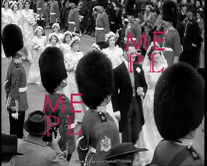 : The Wedding of Anne Bowes-Lyon and Viscount Anson : The Wedding of Anne Bowes-Lyon and Viscount Anson