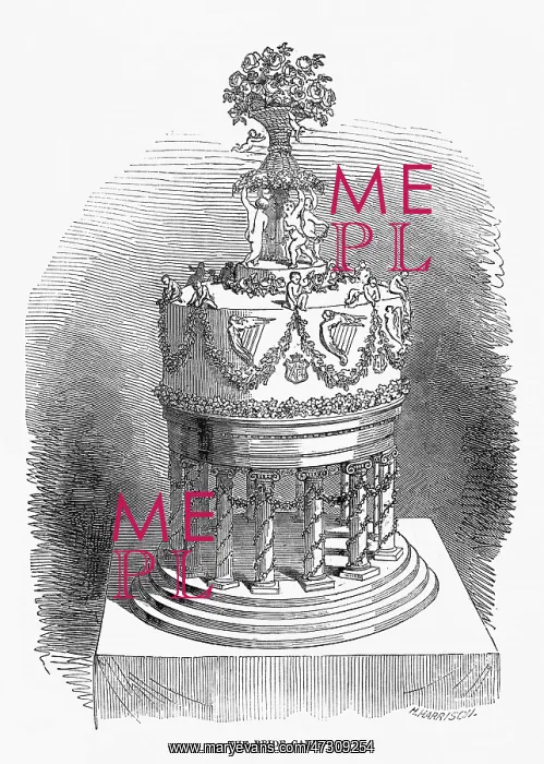 : WEDDING CAKE / 1847 : WEDDING CAKE / 1847