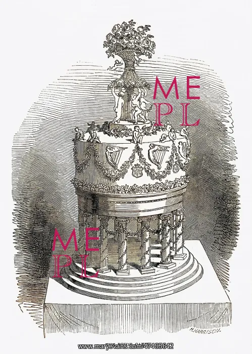 : WEDDING CAKE / 1847 : WEDDING CAKE / 1847