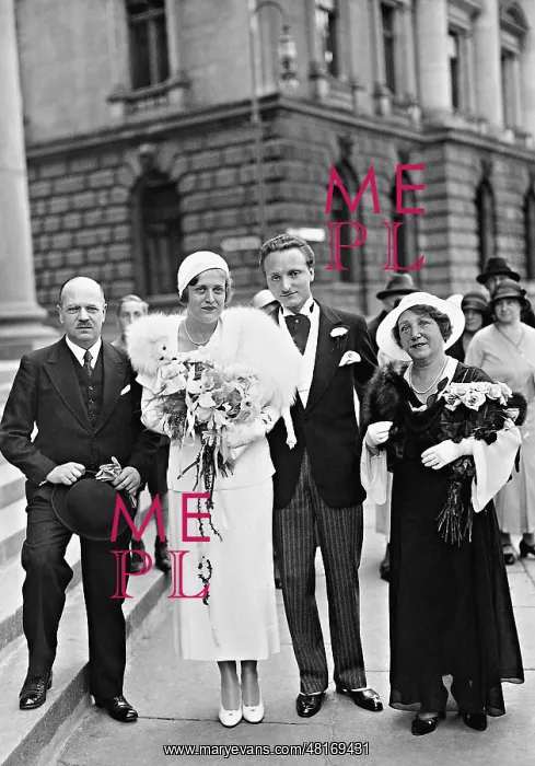 : Wedding of Carl Adlon, 1932 : Wedding of Carl Adlon, 1932