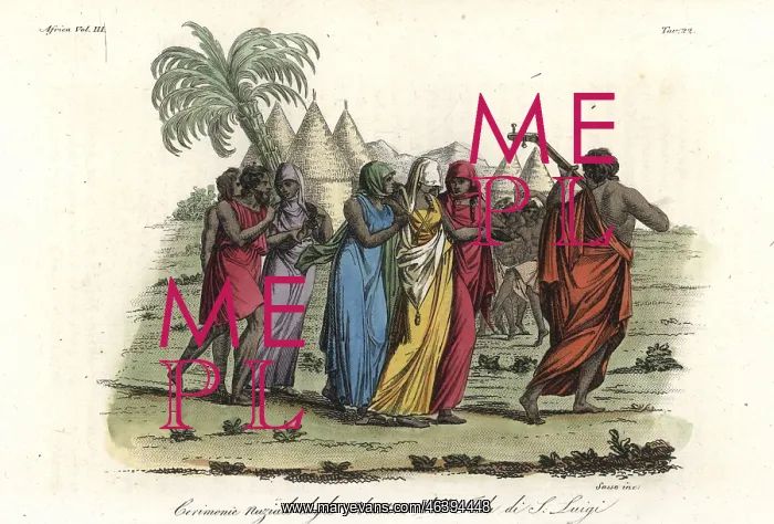 : Wedding ceremony among the natives of Ndor : Wedding ceremony among the natives of Ndor