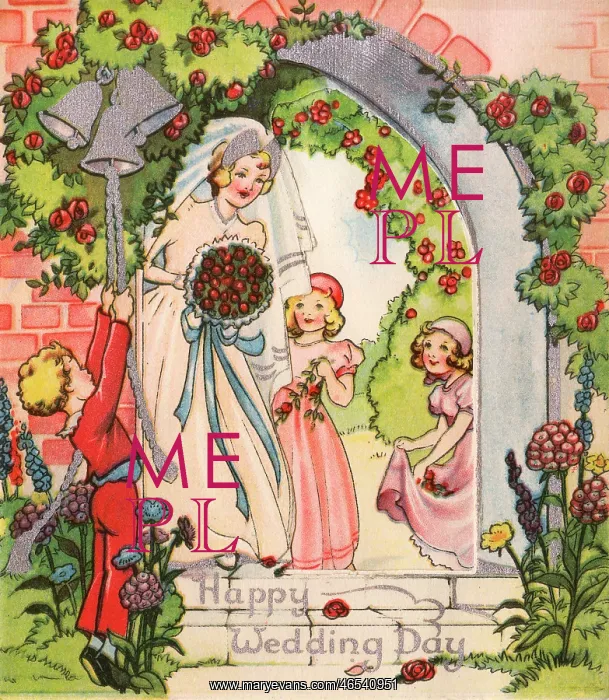 : Wedding Day card (front) : Wedding Day card (front)