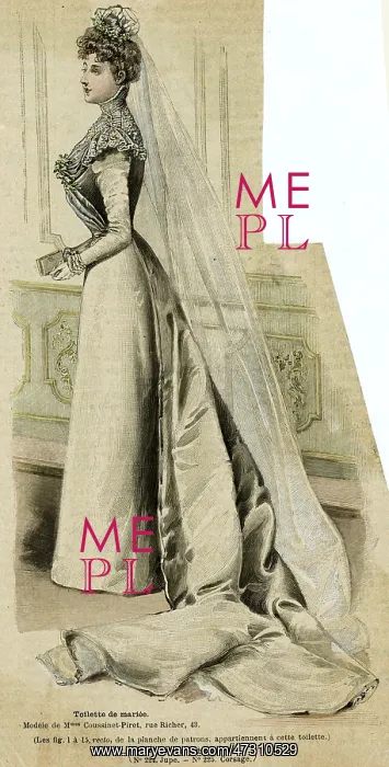 : WEDDING DRESS 1899 : WEDDING DRESS 1899