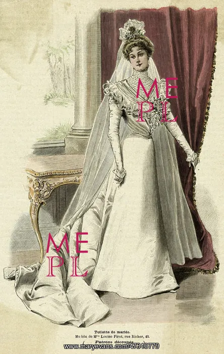 : Wedding Dress 1899 : Wedding Dress 1899
