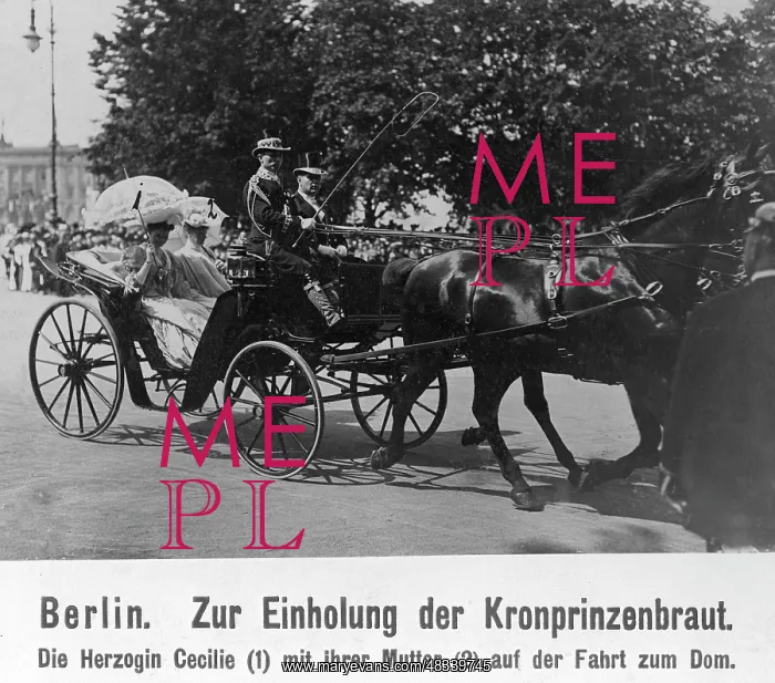 : Wedding of the German Crown Prince, 1905 : Wedding of the German Crown Prince, 1905