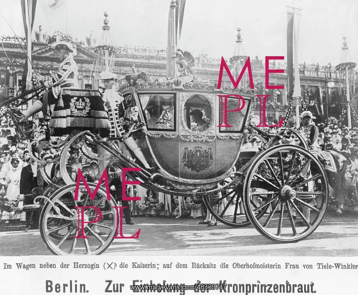 : Wedding of the German Crown Prince, 1905 : Wedding of the German Crown Prince, 1905