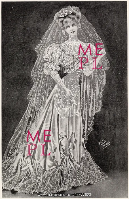 : Wedding Gown 1906 : Wedding Gown 1906