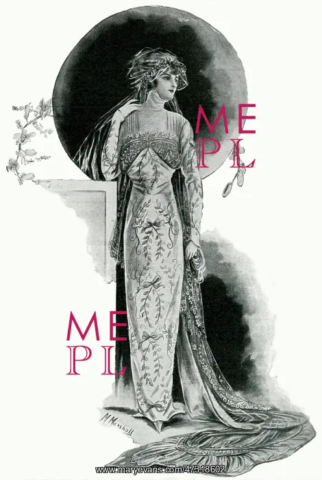 : Wedding gown 1912 : Wedding gown 1912