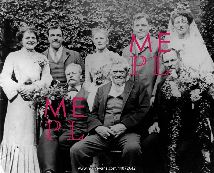 : WEDDING GROUP C.1895 : WEDDING GROUP C.1895