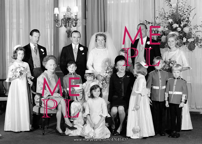 : Wedding Group - Majs C C Gaussen to Hon. Diana Bridget Deve : Wedding Group - Majs C C Gaussen to Hon. Diana Bridget Deve