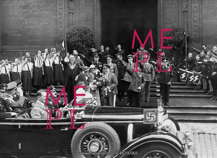 : Wedding of Hermann Goring with Emmy Goring, born Emmy Sonnem : Wedding of Hermann Goring with Emmy Goring, born Emmy Sonnem