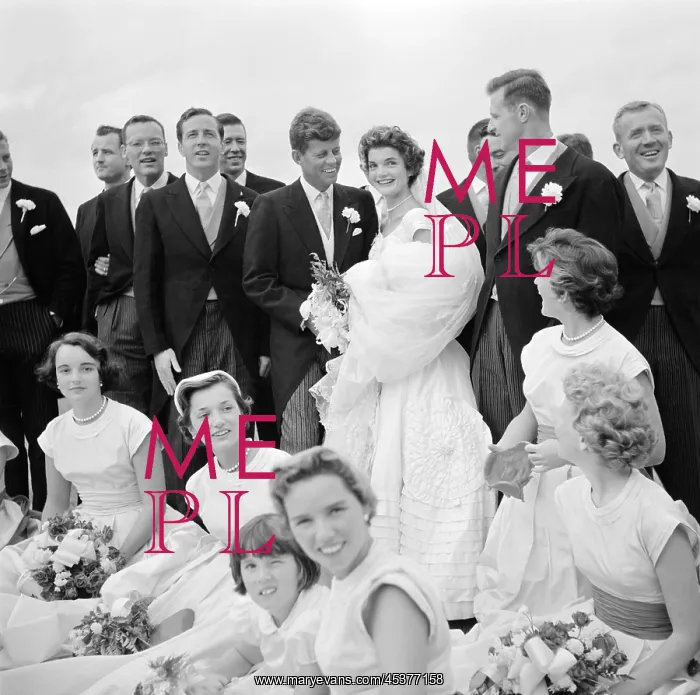: Wedding of Jackie Bouvier Kennedy and John : Wedding of Jackie Bouvier Kennedy and John