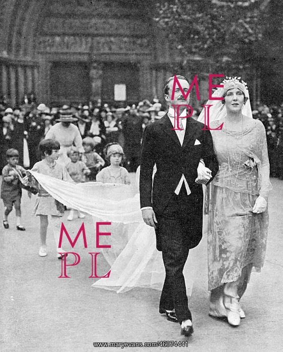 : Wedding of Lady Diana Manners and Duff Cooper : Wedding of Lady Diana Manners and Duff Cooper