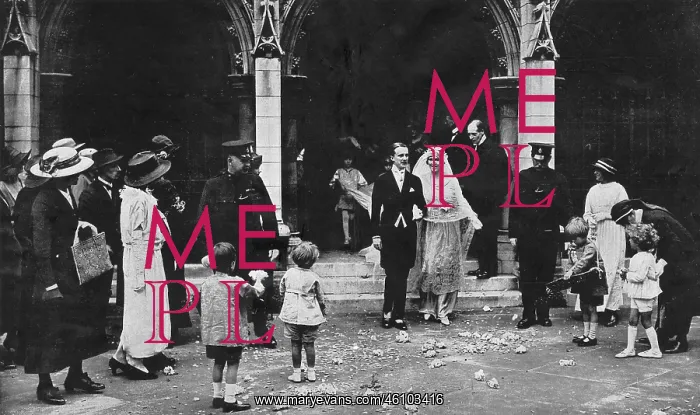 : Wedding of Lady Diana Manners and Duff Cooper : Wedding of Lady Diana Manners and Duff Cooper