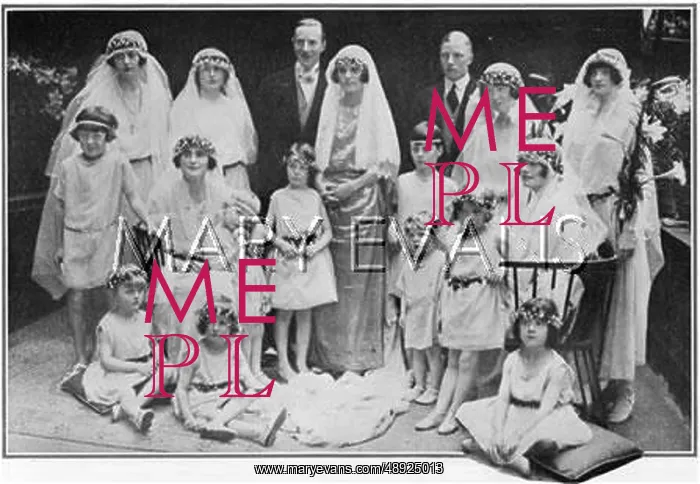 : Wedding of Lady Joan Capell and Osbert Peake : Wedding of Lady Joan Capell and Osbert Peake