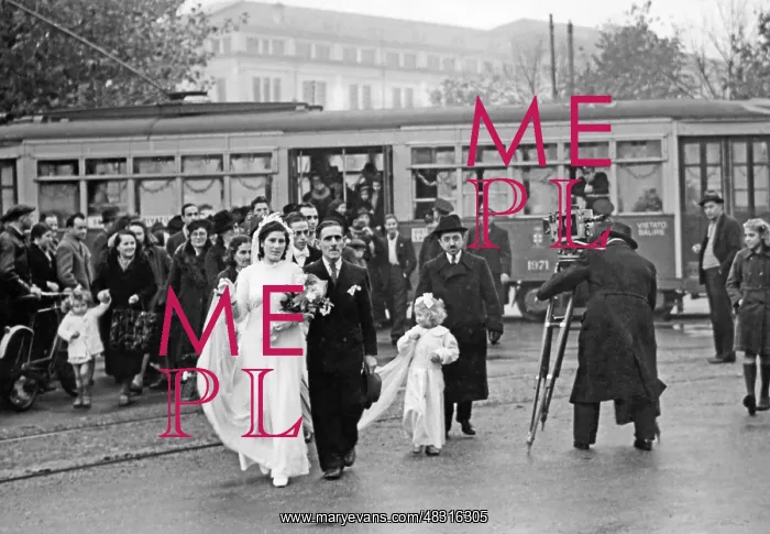 : Wedding in Milan, 1941 : Wedding in Milan, 1941