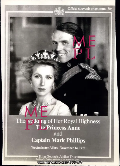 : Wedding of Princess Anne and Captain Mark Phillips : Wedding of Princess Anne and Captain Mark Phillips