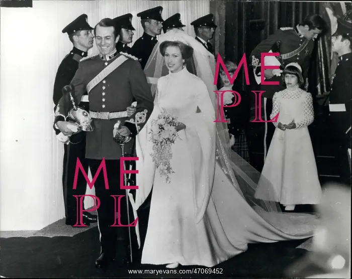: Wedding of Princess Anne and Captain Mark Phillips : Wedding of Princess Anne and Captain Mark Phillips