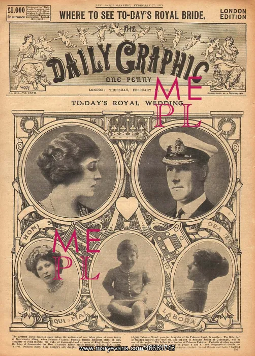 : Wedding of Princess Patricia of Connaught : Wedding of Princess Patricia of Connaught