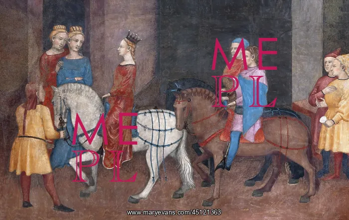 : Wedding procession, Allegory of Good Government : Wedding procession, Allegory of Good Government