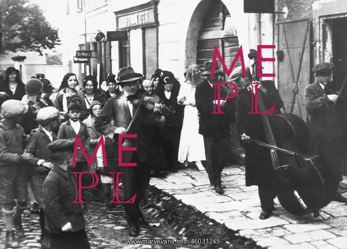 : Wedding procession with musicians : Wedding procession with musicians