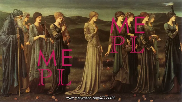 : The Wedding of Psyche, by Burne-Jones : The Wedding of Psyche, by Burne-Jones