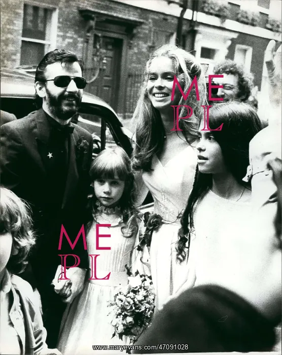 : Wedding of Ringo Starr and Barbara Bach, London : Wedding of Ringo Starr and Barbara Bach, London