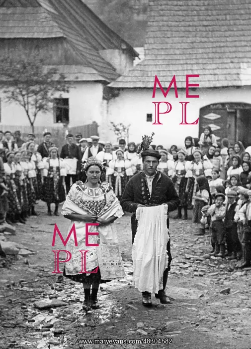 : Wedding in the Spis, 1930 : Wedding in the Spis, 1930