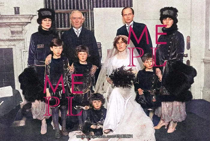 : Wedding of Violet Asquith and Maurice Bonham-Carter : Wedding of Violet Asquith and Maurice Bonham-Carter