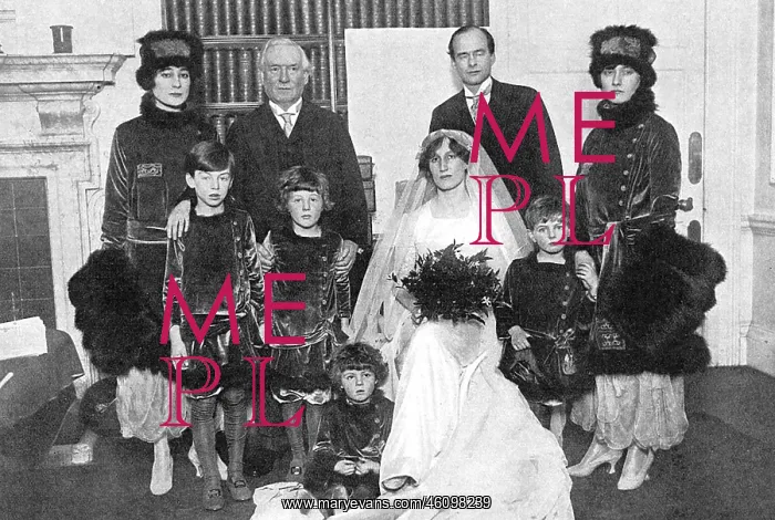 : Wedding of Violet Asquith and Maurice Bonham-Carter : Wedding of Violet Asquith and Maurice Bonham-Carter