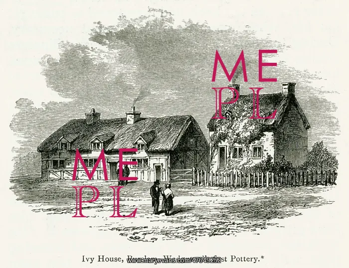 : Wedgwood's manufactory in Burslem : Wedgwood's manufactory in Burslem