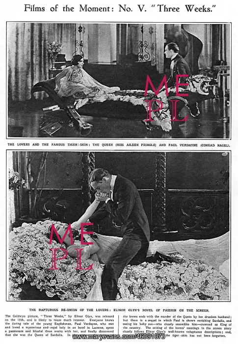 : Three weeks film : Three weeks film