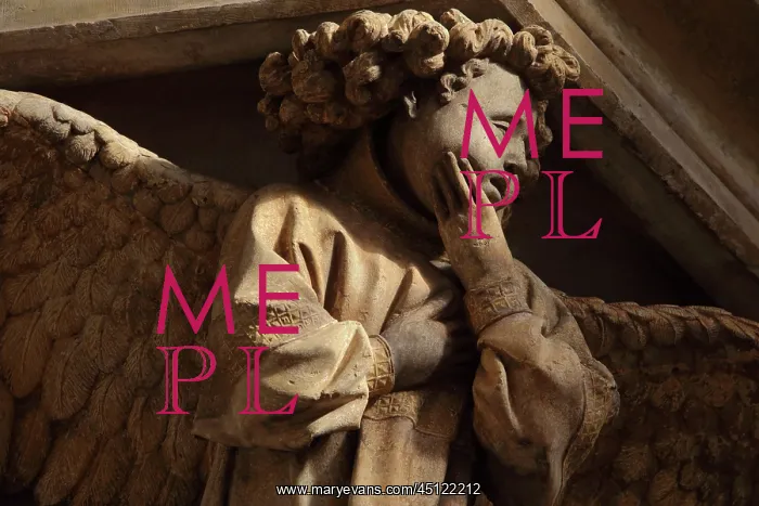 : Weeping angel, Well of Moses, Chartreuse de Champmol : Weeping angel, Well of Moses, Chartreuse de Champmol