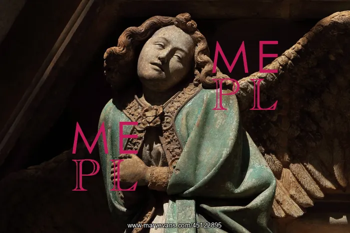 : Weeping angel, Well of Moses, Chartreuse de Champmol : Weeping angel, Well of Moses, Chartreuse de Champmol