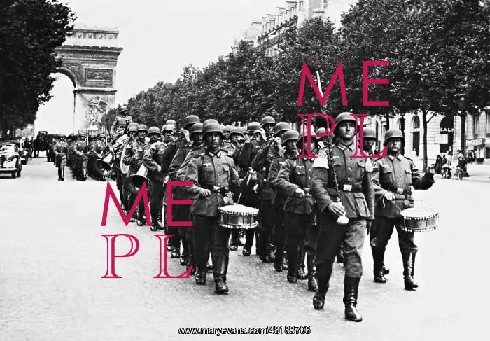 : Wehrmacht at the Arc de Triomphe, 1940 : Wehrmacht at the Arc de Triomphe, 1940