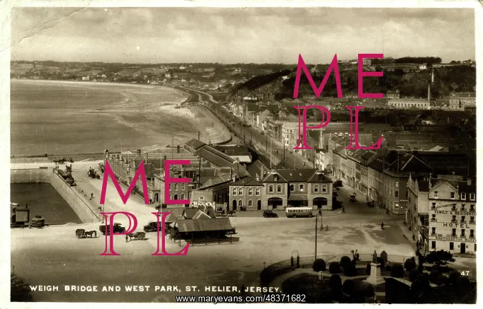 : Weigh Bridge & West Park, St Helier, Channel Islands : Weigh Bridge & West Park, St Helier, Channel Islands